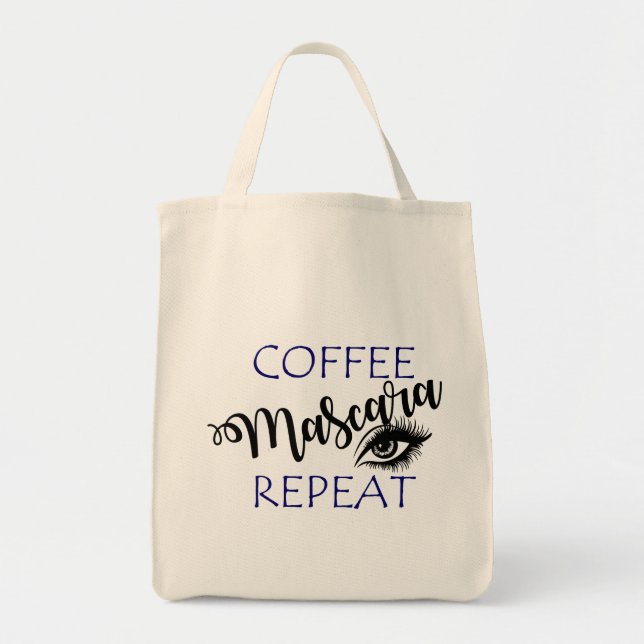 Tote Bag Mascarade Café Répète (Devant)