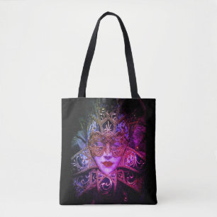 Tote Bag Mascarade masque victorien élégant gothique