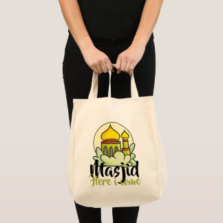 Tote Bag Masjid Personnalisable Je Viens