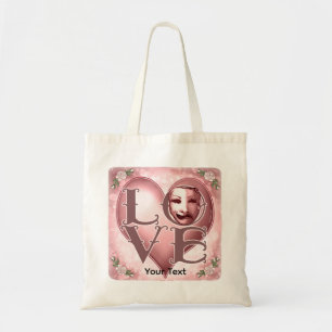Tote Bag Masque d'acteur LOVE