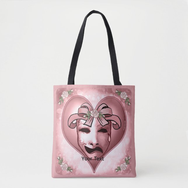 Tote Bag Masque d'actrice mignonne  (Devant)