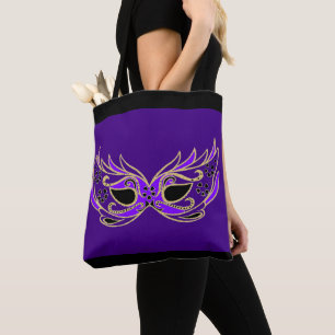 Tote Bag Masque de Mascarade Violet