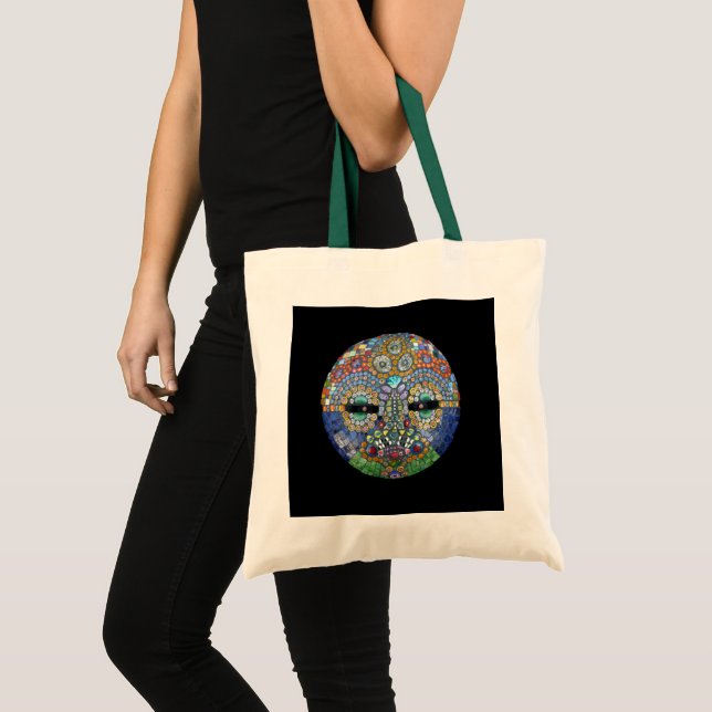 Tote Bag Masque de mosaïque de Marge (Devant (produit))