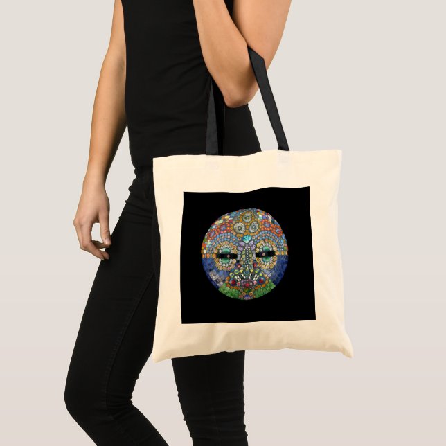 Tote Bag Masque de mosaïque de Marge (Devant (produit))