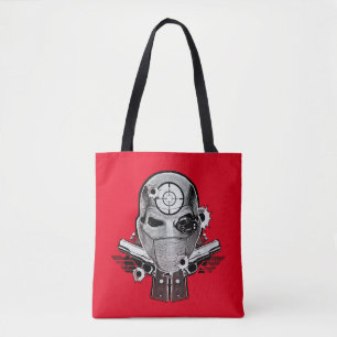 Tote Bag Masque du peloton   Deadshot de suicide et art de