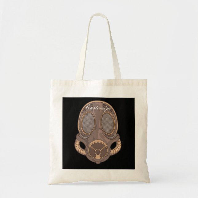 Tote Bag Masque gaz vapeur Thunder_Cove (Devant)