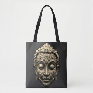 Tote Bag Masque Inspiré du Bouddhisme