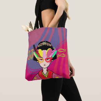 Tote Bag Masque vénitien Geisha