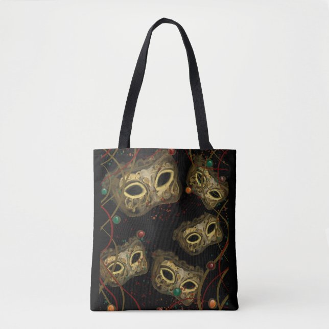 TOTE BAG MASQUERADE VENISE  ART      (Devant)