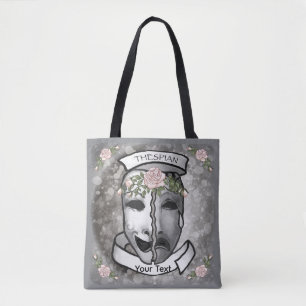 Tote Bag Masques de demi-acteur