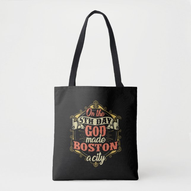 Tote Bag Massachusetts de Boston (Devant)