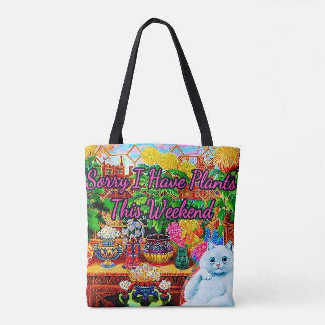 Tote Bag Master of Cat College par Louis Wain (Dos)