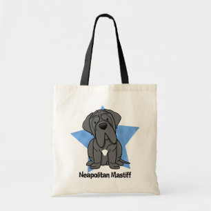 Tote Bag Mastiff napolitain d'étoile de Kawaii