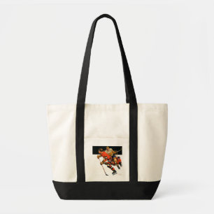 Tote Bag Match de hockey sur glace