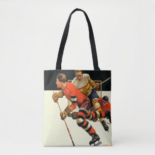 Tote Bag Match de hockey sur glace