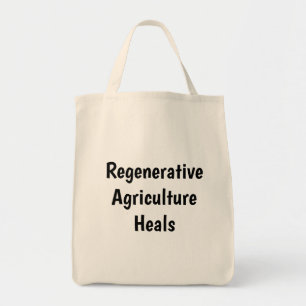 Tote Bag Matériau naturel "Régénération de l'agricultur