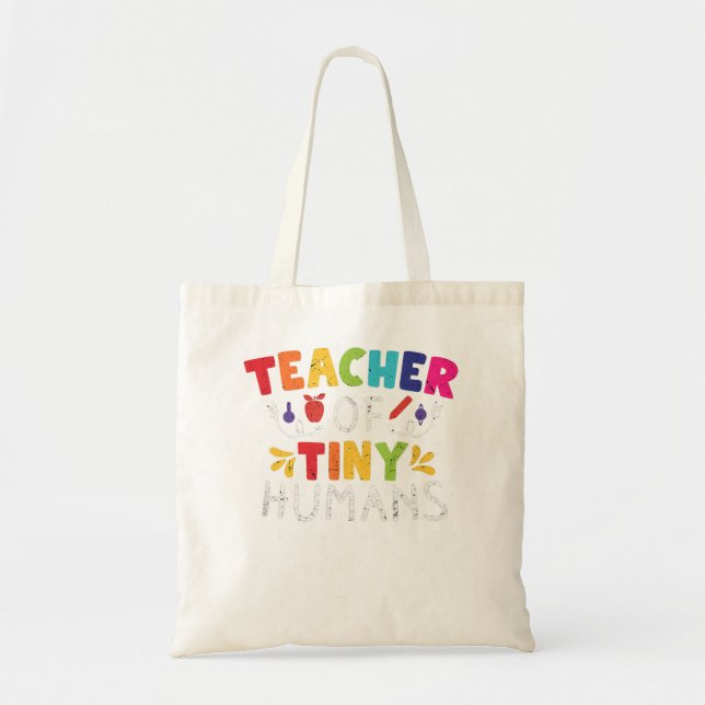 Tote Bag Maternelle Enseignante Garderie maternelle Prék En (Devant)