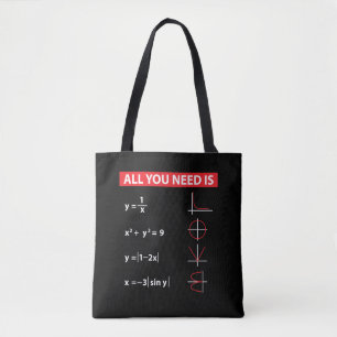 Tote Bag Math Algebra Mathématiques Enseignant Idée cadeau