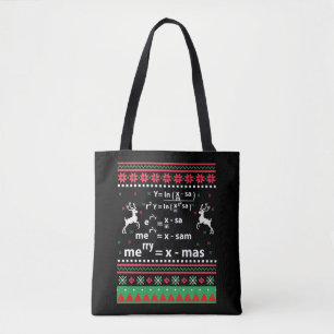 TOTE BAG MATH NOËL