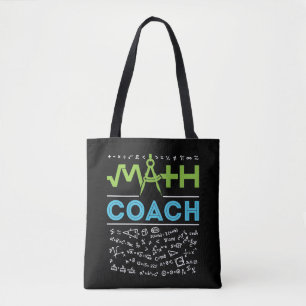 Tote Bag Mathématiques entraîneur mathématiques Tuteur