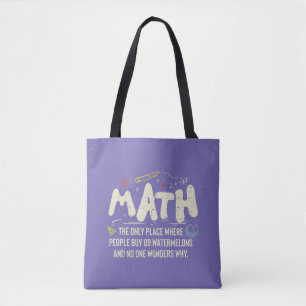 Tote Bag Mathématiques Mathématiques Mathématiques Math Ens