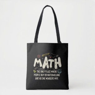 Tote Bag Mathématiques Mathématiques Mathématiques Math Ens