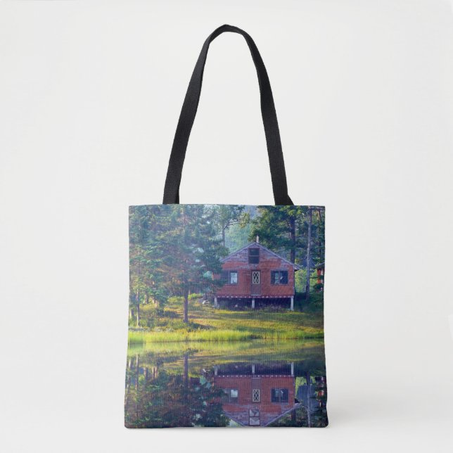 Tote Bag Matin de pays élevé (Devant)