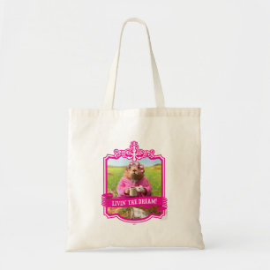 Tote Bag Matin Groundhog avec le beignet et le café de