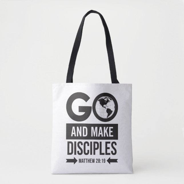 Tote Bag Matthieu 28:19 (Devant)