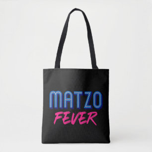 Tote Bag Matzo Fever Blue Rose les années 70 Jewish Disco S