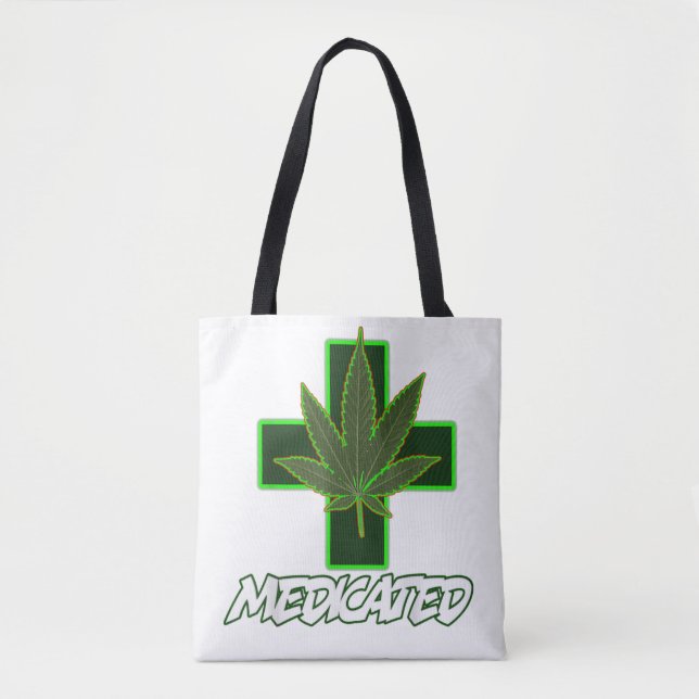 Tote Bag Mauvaise herbe (Devant)