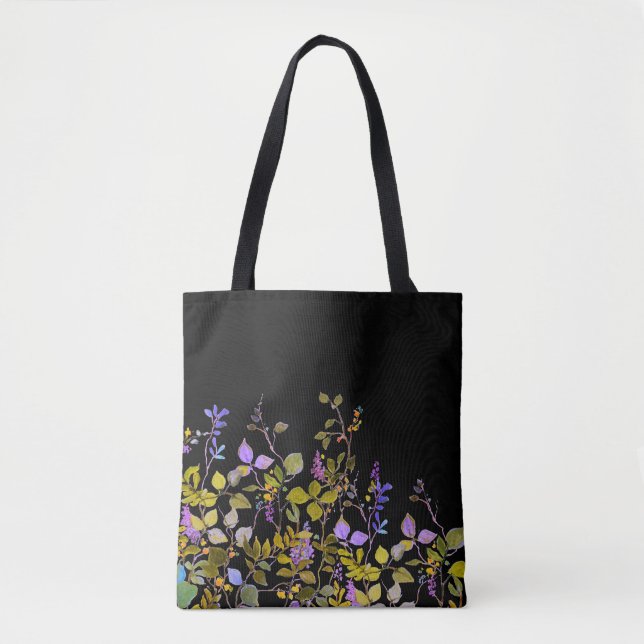 Tote Bag Mauve de minuit (Devant)