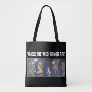 Tote Bag Max et les bêtes sauvages dansant au clair de lune