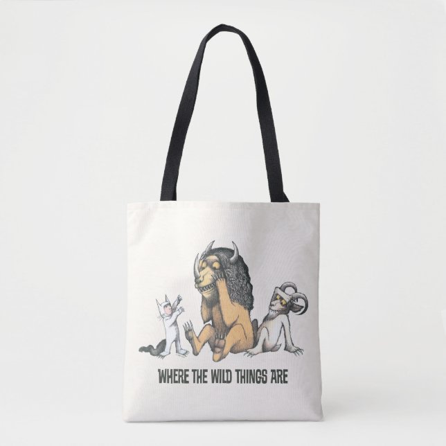 Tote Bag Max et les choses folles Jouer (Devant)
