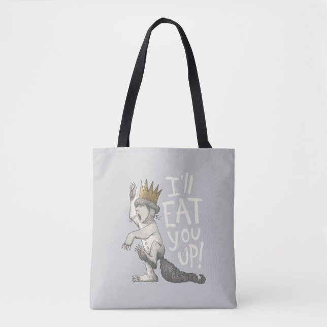 Tote Bag Max | Je vais te manger ! (Devant)