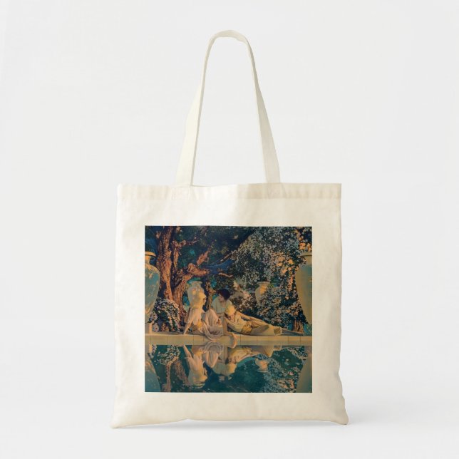 Tote Bag Maxfield Parrish Le Jardin d'Allah 1918 Beaux-Arts (Devant)