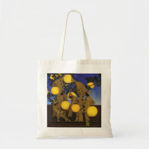 Tote Bag Maxfield Parrish Les Porteurs de Lanternes 1908 Vi