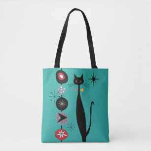 Tote Bag MCM Époque atomique Mid-Century Moderne Rétro Cool