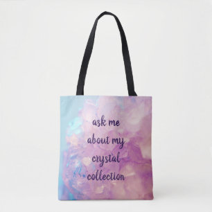 Tote Bag Me Demander À Propos De Ma Collection Crystal