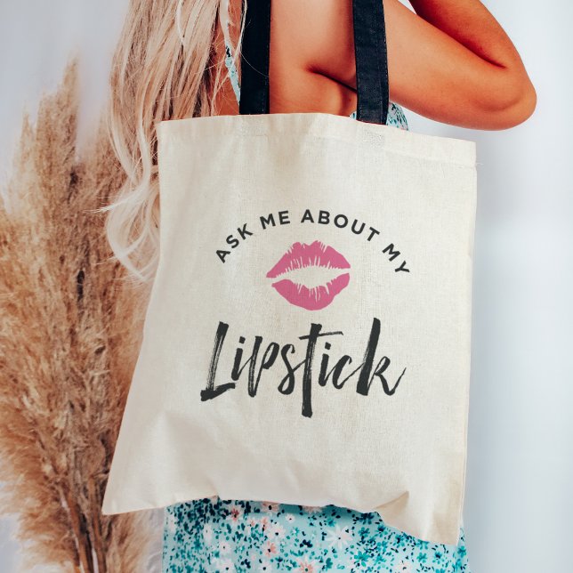 Tote Bag Me Demander Mon Lipstick | Distributeur de produit (Créateur téléchargé)
