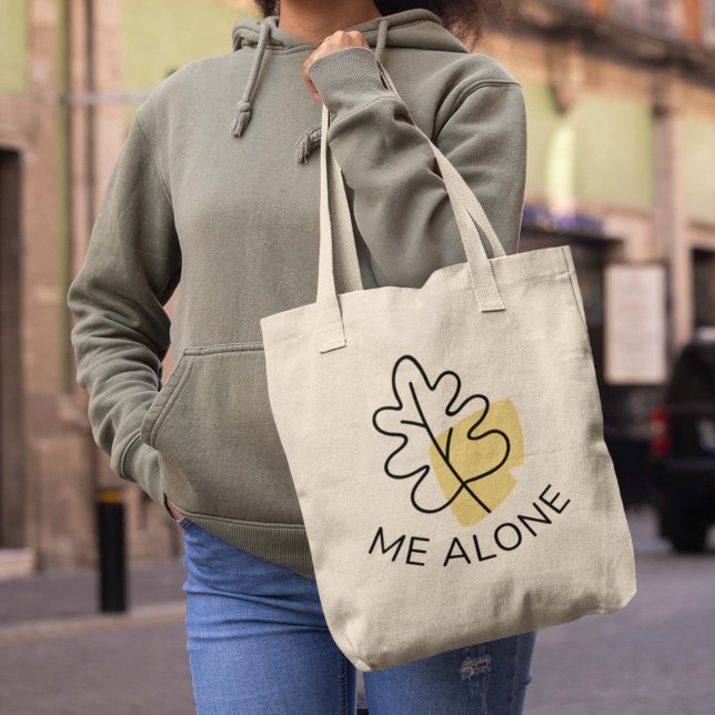 Tote Bag Me laisser seul (Créateur téléchargé)