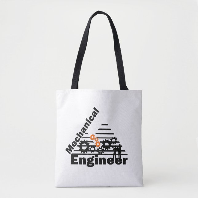 Tote Bag Mechanical Engineering Funny Engineer (Devant)