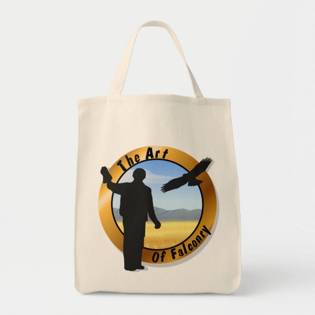 Tote Bag Médaillon Falconer Round Fourre-tout (Devant)