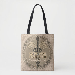 Tote Bag Médecin Caducée
