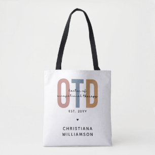 Tote Bag Médecin de l'ergothérapie sur mesure