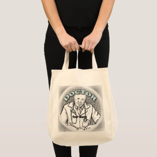 Tote Bag médecin rétro