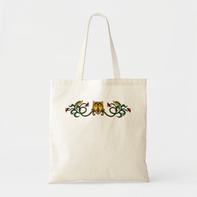 Tote Bag Medieval Lion Design (Devant)