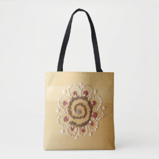 Tote Bag Medilludesign - fleur en spirale