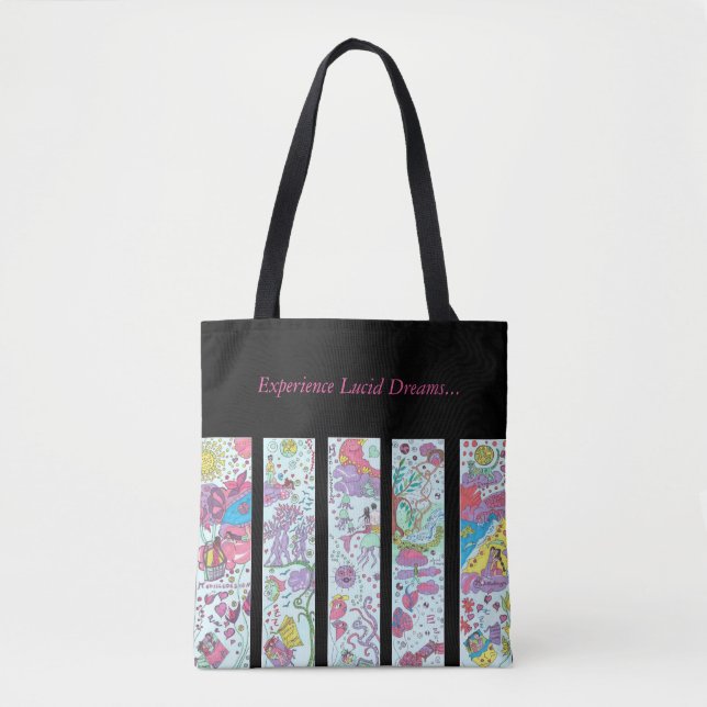 Tote Bag Medilludesign - rêves lucides (Devant)