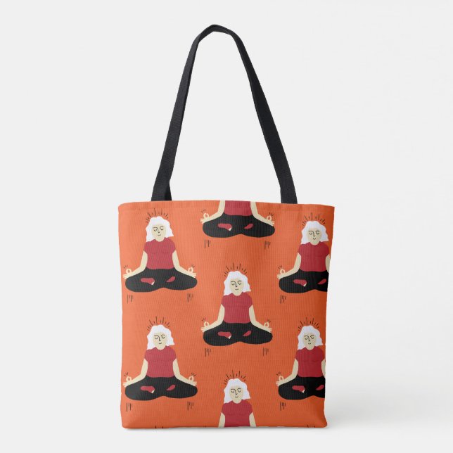 Tote Bag Méditation Transcendantale   (Dos)